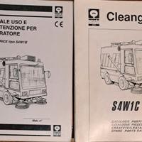 Spazzatrice Moro cleango S4W1B  2 manuali