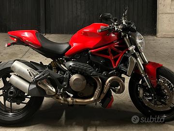 Ducati monster 1200 red 2016