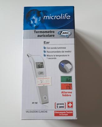 Microlife Termometro auricolare neonati