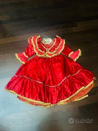 Vestiti Carnevsle Bimba Dama di Corte