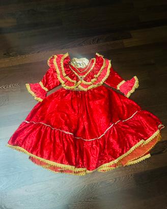 Vestiti Carnevsle Bimba Dama di Corte