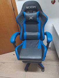 Poltroncina gaming ergonomica