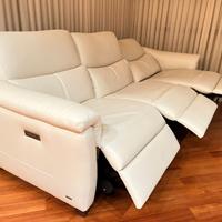 Divano Relax Natuzzi vera pelle
