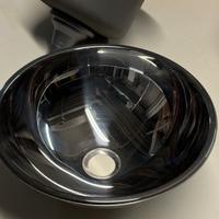 Lavabo tondo in Acciaio Inox - Design Specchiato