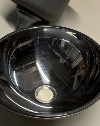 Lavabo tondo in Acciaio Inox - Design Specchiato