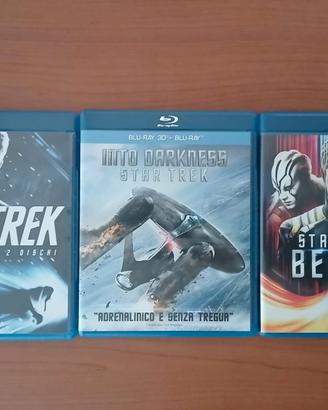 3 blu ray Star Trek