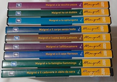 DVD "Le migliori inchieste di Maigret"