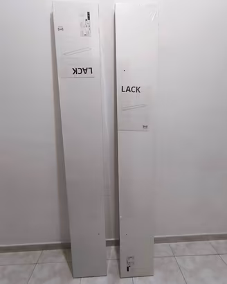 2 mensole NUOVE bianche Ikea  