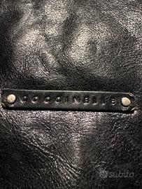 Borsa spaziosa a tracolla in pelle