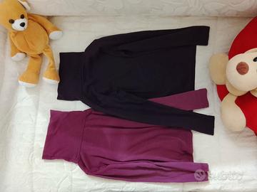 2 Magliette dolcevita per bambine 