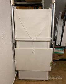 Lettino nuovo bianco da mare, spiaggia o piscina