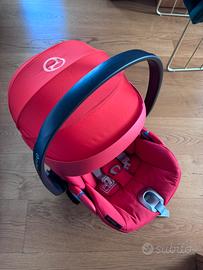 Ovetto Cybex Cloud Z reclinabile rosso