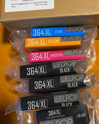 Cartucce stampante HP364 XL compatibili