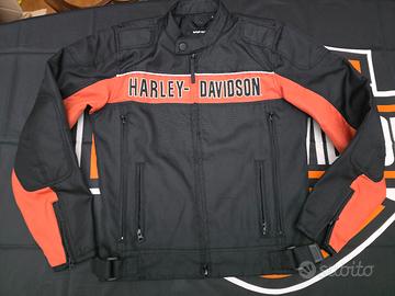 giubbino uomo tg S originale harley in cordura