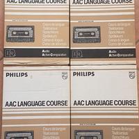 Corso di lingua  Philips Aac anni '80 in cassette