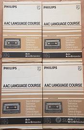 Corso di lingua  Philips Aac anni '80 in cassette