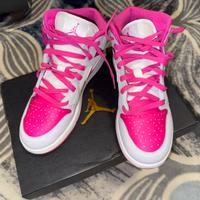 Jordan 1 Mid taglia 39 rosa