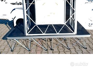 Pedana palco per eventi