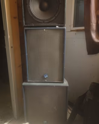 impianto audio PA Turbosound 