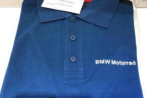 Polo shirt bmw motorrad blu