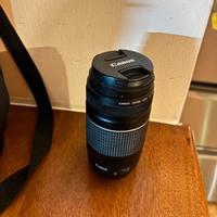 Obiettivo Canon zoom lens EF 75-300 MM 1:4-5. 6