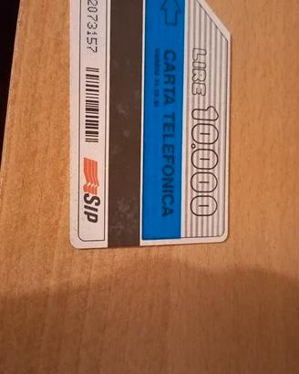 Scheda Telefonica SIP 10.000 Lire 1991