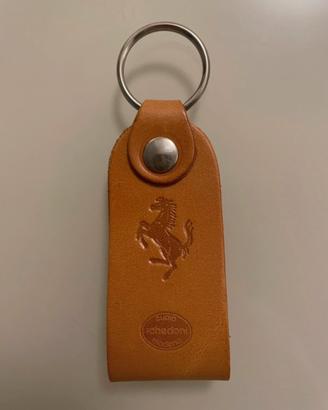 Portachiavi in cuoio Ferrari