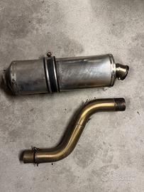 Scarico Triumph Exan S4 ovale