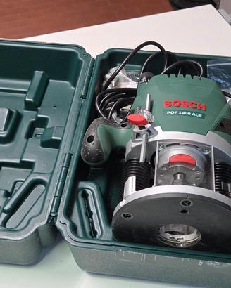 Fresatrice Bosch POF1400ACE nuova in valigetta