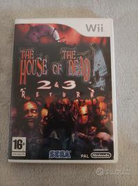 gioco Nintendo wii house of death 2 & 3 ITALIANO 