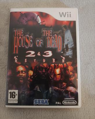 gioco Nintendo wii house of death 2 & 3 ITALIANO 