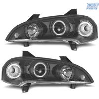 FARI PER OPEL TIGRA 95-03 ANGEL EYES CCFL FONDO NE