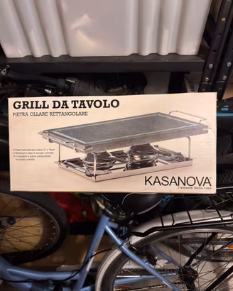 Grill da tavolo Kasanova in pietra ollare