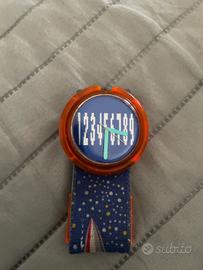 Pop swatch blu e arancione
