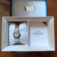 Orologio Tissot T-Round da donna con diamanti