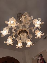 Lapadario 8 bracci murano