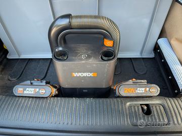 Worx wx030.9 aspiratore auto a batteria