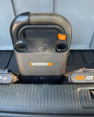 Worx wx030.9 aspiratore auto a batteria