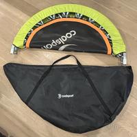 Trampolino Jill Cooper Superjump 111 cm Richiudibi