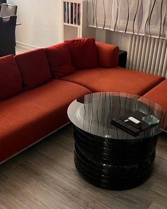 B&B Italia divano SOLO cotone Rosso A. Citterio