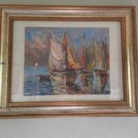 Quadro ad Olio con cornice Venezia di Furlanis