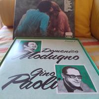 RACCOLTA 10 VINILI CANTAUTORI ITALIANI CLASSICI