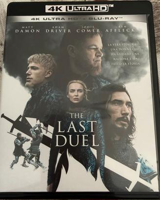 The Last Duel 4K UHD + Blu Ray