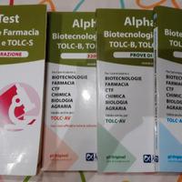 Alpha test biotecnologie e farmacia tolc B, tolc F