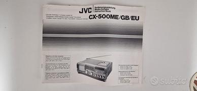TV JVC CX-500ME danneggiato.
