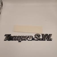 SCRITTA EMBLEMA SIGLA TARGHETTA POST FIAT TEMPRA S