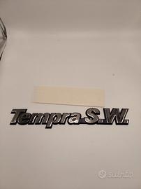 SCRITTA EMBLEMA SIGLA TARGHETTA POST FIAT TEMPRA S