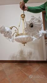 Lampadario vintage stile Liberty