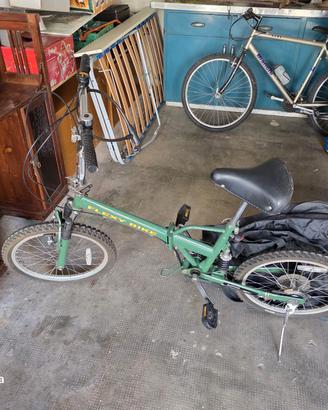 BICI DA PIEGHEVOLE CON BORSA