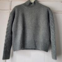 Pullover donna Agnona, Tg. S, collo alto...